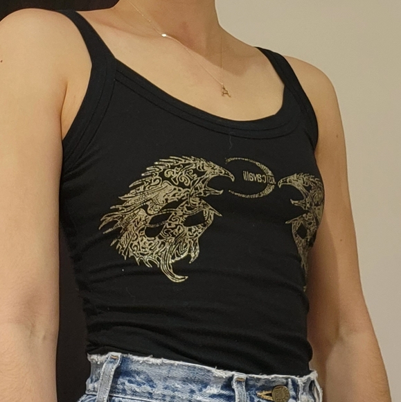 Just Cavalli Tops - Roberto Cavalli Graphic Tank